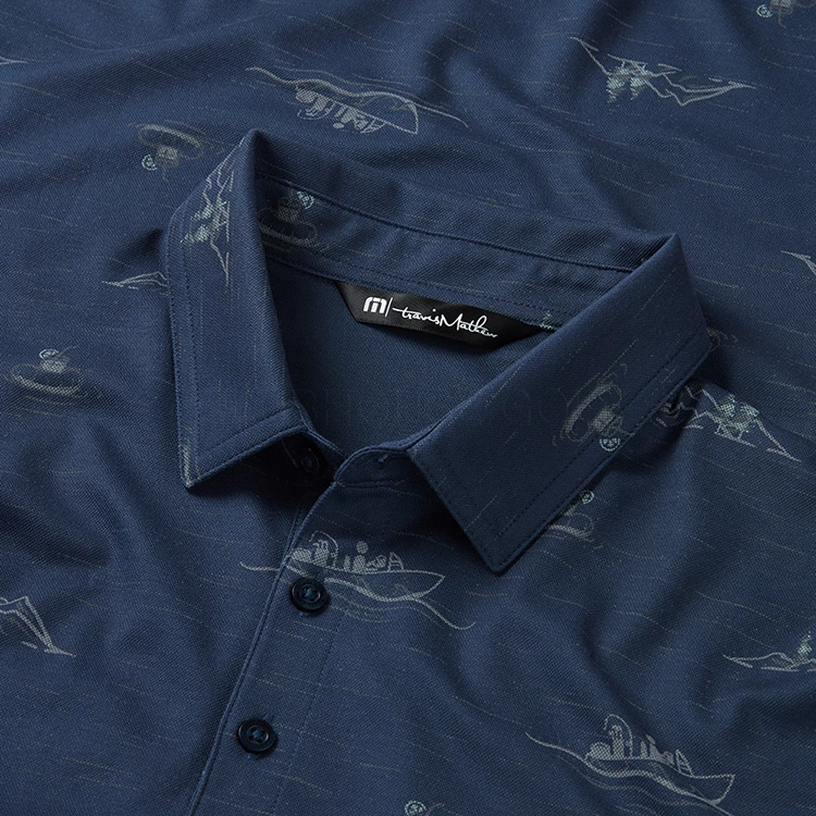 TravisMathew Fun And Games Golf Polo Shirt - Image 2