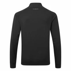 TravisMathew Zachary 1/2 Zip Golf Sweater 8 TravisMathew Zachary 1/2 Zip Golf Sweater -Golf Sweaters Sales Travis Mathew SS21 Zachary Sweater 1MQ470 0BLK Code SWTRA006 Black back
