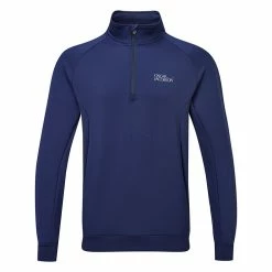 Oscarjacobson Oscar Jacobson Trent Tour 1/2 Zip Golf Sweater