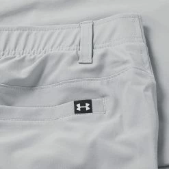 Underarmour Under Armour Drive Slim Taper Golf Pants -Golf Sweaters Sales Under Armour AW22 Drive Slim Taper Steel Halo Gray Pant 1364410 036 Code TRUND065 34 W 32 Leg Detail