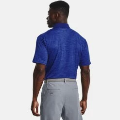 Underarmour Under Armour Performance 2.0 Golf Polo Shirt -Golf Sweaters Sales Under Armour AW22 Performance 2.0 Polo Shirt 1342080 456 SHUND291 XXL Bauhaus Blue Model 3