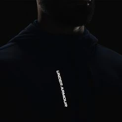 Underarmour Under Armour Storm Daytona Full Zip Golf Hoodie -Golf Sweaters Sales Under Armour AW22 Storm Daytona Full Zip Sweater 1373412 012 SWUND185Academy Academy Reflective Model 2