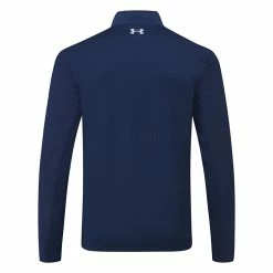 Underarmour Under Armour Storm Daytona 1/2 Zip Golf Sweater -Golf Sweaters Sales Under Armour AW22 Storm Daytona Half Zip Wind Top 1373409 408 WTUND095 Academy Academy Reflective Back