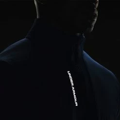 Underarmour Under Armour Storm Daytona 1/2 Zip Golf Sweater -Golf Sweaters Sales Under Armour AW22 Storm Daytona Half Zip Wind Top 1373409 408 WTUND095 Academy Academy Reflective Model 2