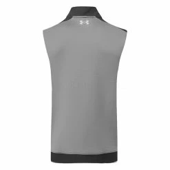 Underarmour Under Armour Storm Daytona 1/2 Zip Golf Vest 5 Underarmour Under Armour Storm Daytona 1/2 Zip Golf Vest -Golf Sweaters Sales Under Armour AW22 Storm Daytona Vest Wind Top 1373408 012 WTUND091 Pitch Gray Black Reflective Back
