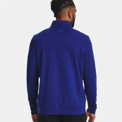 Underarmour Under Armour Storm 1/2 Zip Golf Sweater 11 Underarmour Under Armour Storm 1/2 Zip Golf Sweater -Golf Sweaters Sales Under Armour AW22 Storm Midlayer 1 2 Zip Sweater 1370119 456 SWUND179 XL Bauhaus Blue Versa Blue Bauhaus Blue Model 3