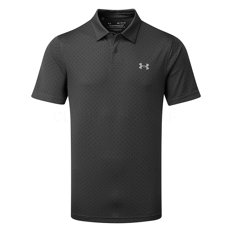 Underarmour Under Armour Performance Printed Golf Polo Shirt 1 Underarmour Under Armour Performance Printed Golf Polo Shirt
