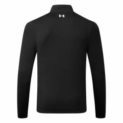 Underarmour Under Armour Storm 1/2 Zip Golf Sweater 8 Underarmour Under Armour Storm 1/2 Zip Golf Sweater -Golf Sweaters Sales Under Armour SS22 Storm 1 2 Zip Golf Sweater Black Jet Gray White 1370119 001 Back