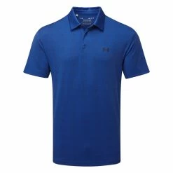 Underarmour Under Armour Playoff 3.0 Deuces Grid Stripe Golf Polo Shirt