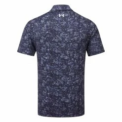 Underarmour Under Armour Playoff 3.0 Floral Speckle Stripe Golf Polo Shirt 5 Underarmour Under Armour Playoff 3.0 Floral Speckle Stripe Golf Polo Shirt -Golf Sweaters Sales Under Armour SS23 Playoff 3.0 Floral Speckle Polo Shirt 1378677 410 SHUND326 S Midnight navy Midnight Navy Halo Grey Back