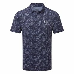 Underarmour Under Armour Playoff 3.0 Floral Speckle Stripe Golf Polo Shirt