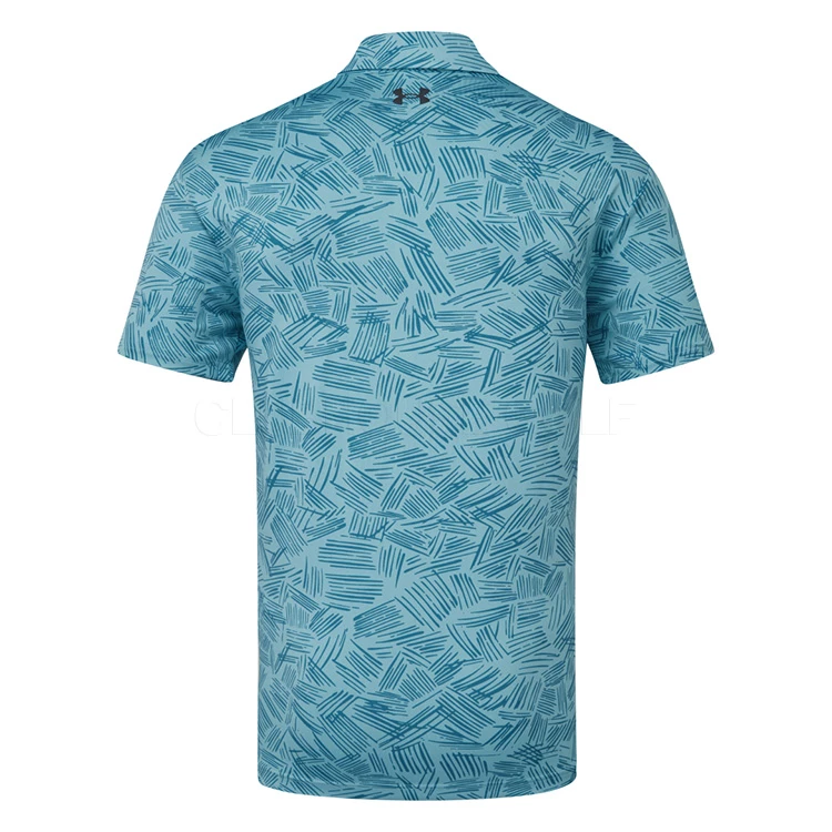 Underarmour Under Armour Playoff 3.0 Palm Sketch Stripe Golf Polo Shirt 3 Underarmour Under Armour Playoff 3.0 Palm Sketch Stripe Golf Polo Shirt - Image 3