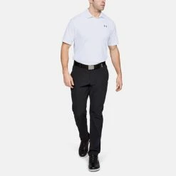 Underarmour Under Armour Performance 2.0 Golf Polo Shirt 10 Underarmour Under Armour Performance 2.0 Golf Polo Shirt -Golf Sweaters Sales Under Armour SS19 Performance 2.0 Polo Shirt 1342080 112 Code SHUND123 WhitePitch Grey Model 2