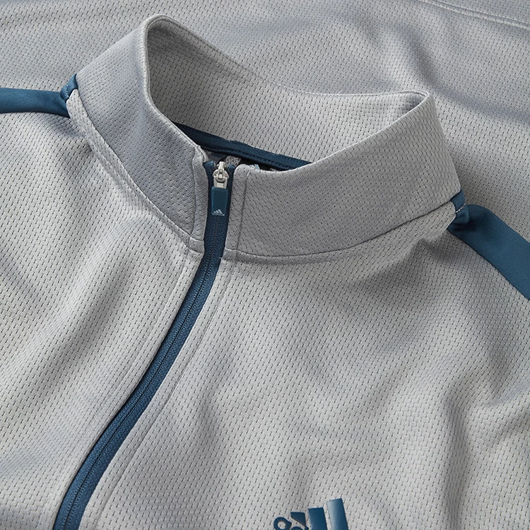 Adidas Colour Block 1/4 Zip Golf Sweater 2 Adidas Colour Block 1/4 Zip Golf Sweater - Image 2