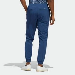 Adidas Primegreen Jogger Golf Pants -Golf Sweaters Sales adidas SS22 Primegreen Jogger Golf Pants Crew HG3670 Navy Dark Marine model 2