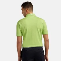 FootJoy Stretch Pique Solid Golf Polo Shirt 11 FootJoy Stretch Pique Solid Golf Polo Shirt -Golf Sweaters Sales footjoy pique ss shirt ath 91818 lime Model 3