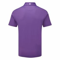 FootJoy Stretch Pique Solid Golf Polo Shirt 8 FootJoy Stretch Pique Solid Golf Polo Shirt -Golf Sweaters Sales footjoy pique ss shirt ath 91820 purple back