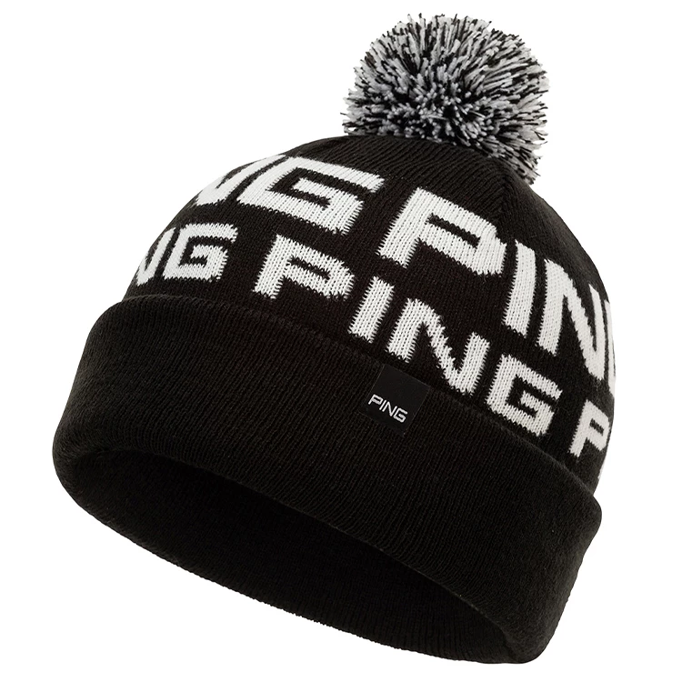 Ping Logo II Bobble Golf Beanie 1 Ping Logo II Bobble Golf Beanie