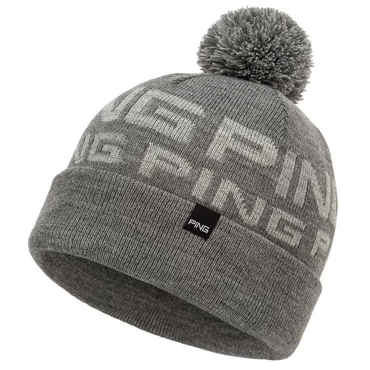 Ping Logo II Bobble Golf Beanie 1 Ping Logo II Bobble Golf Beanie